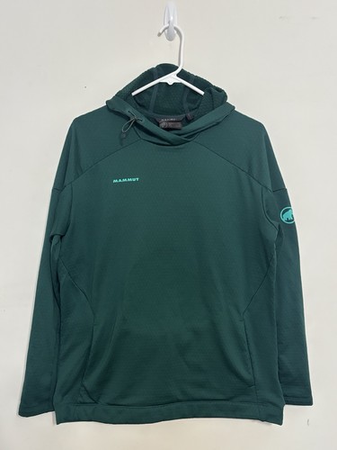 Mammut hoodie dark - mammut, green