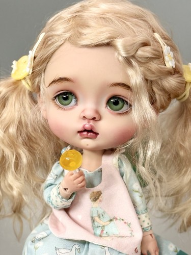 Blythe doll qbaby custom - qbaby,