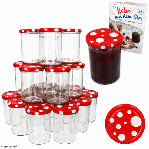 50er set marmeladenglas - set, 435ml