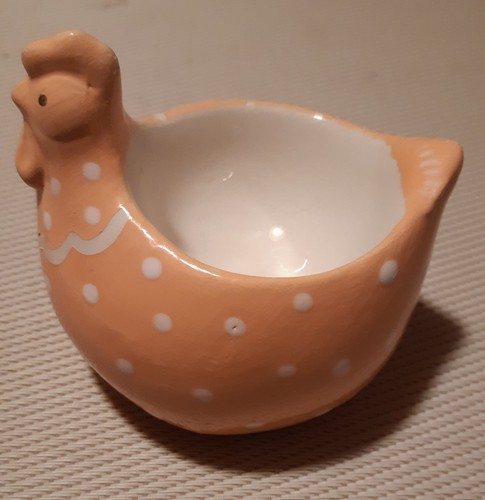 Eierbecher huhn keramik - eierbecher,