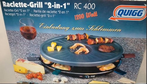 Quigg raclette grill - -,