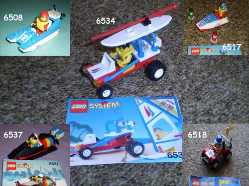 Lego city 6537 6517 6518 - city,