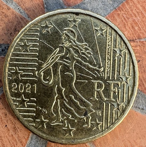 Euro cent frankreich - cent, 2021