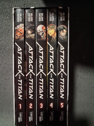 Attack titan manga box 1 - attack,