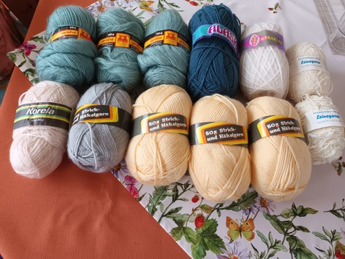 Wolle konvolut reste - konvolut, paket