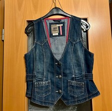 CECIL Damen Jeans Weste dunkelblau GR. M ***Top***