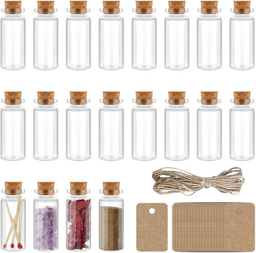 Mini glasflaschen set ml - set, 10