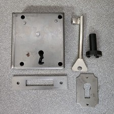 VEB SSF 279A Aufschraubschloss Kastenschloss Bundbard DDR Dorn 45mm Links NEU