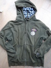 ** Marke: GIN TONIC ** Coole, lässige  Sweatjacke ** Gr. L ** viele Details ..**