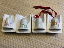 4 Hutschenreuther Weihnachtsglocken Weihnachtsartikel