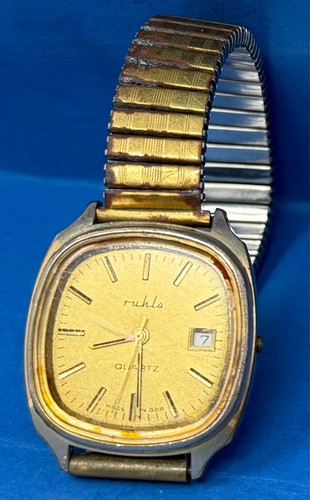 Ruhla quarz herrenuhr ddr - quarz,