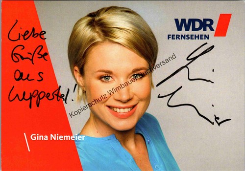 Original autogramm gina - original,