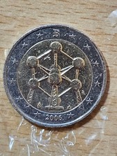 2 Euro Belgien 2006. Atomium in Brüssel.