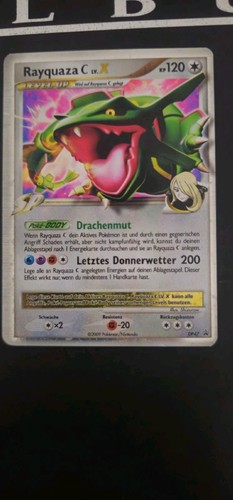 Pokémon karte rayquaza - karte,