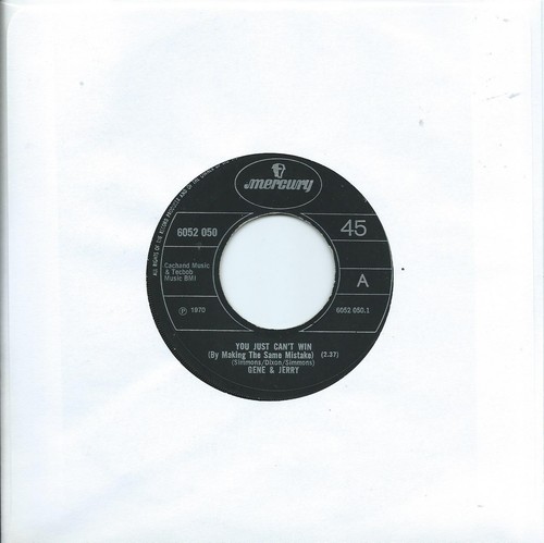 Gene jerry you - gene, can't
