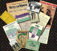 Suffragettes nostalgic replica
