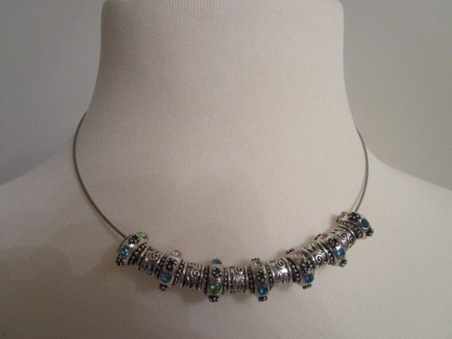 Collier halsreif perlen - collier,