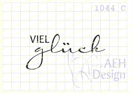 Aeh design gummistempel - gummistempel, 1044c