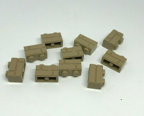 Lego 10x mauerwerksstein - 10x, 1x2