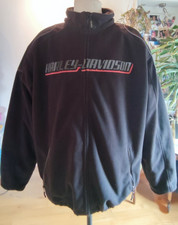 Harley-Davidson! Dicke Fleece Motorradjacke mit Protektoren! Gr. 2XL!