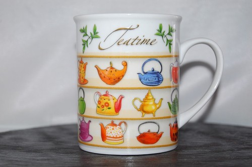 Kaffeebecher teatime teekannen - kaffeebecher,