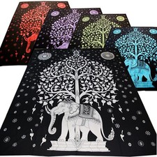 Tagesdecke baumwolle elefant - tagesdecke,