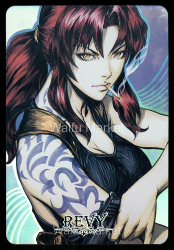 Revy black lagoon superheldine - revy,