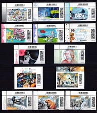 BRD 2025Neuheiten Eckrand Ecke 1 Vollstempel Sammlung Tina Jugend Kirchenfenster