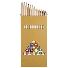 12 x "Bunte Billardkugeln"