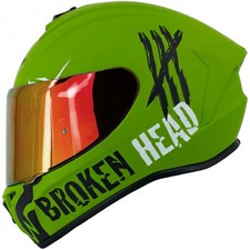 Broken head integralhelm - broken,