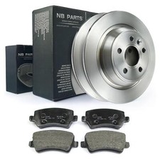 Bremsscheiben Bremsbeläge hinten 302mm für Ford Galaxy S-Max mit elektr. Handbr.