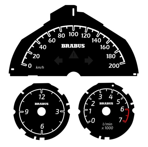 Tachoscheibe 200 für - 200,