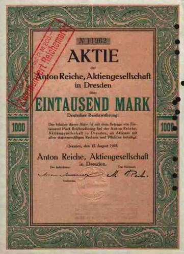 Anton reiche 1923 dresden - reiche,