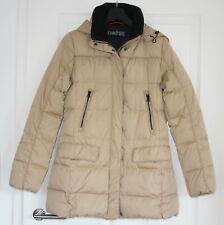  Taillierter Steppmantel Daunen/Feder Jacke von Cinque,Gr.38,beige,wie neu!