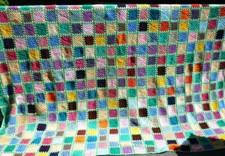 Riesige Häkel Decke Plaid