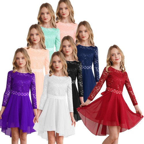 Mädchen spitze partykleid - mädchen,