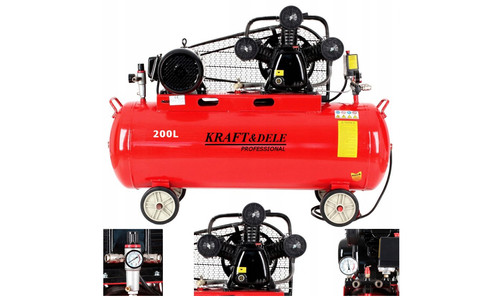 Kompressor 200l kolben - 200l,