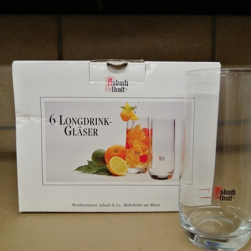 Asbach uralt longdrinkglas - asbach,