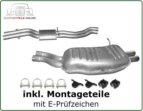 Auspuff set für bmw - bmw, 320i