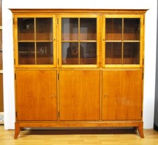 Art Déco Vitrine, Deutsche Werkstätten Hellerau, Bücherschrank, 1930er,Highboard