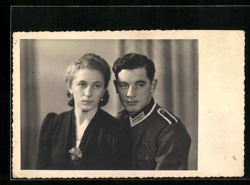 Foto unteroffizier des - foto-ak,
