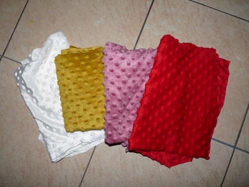 Reststücke minky fleece - minky,