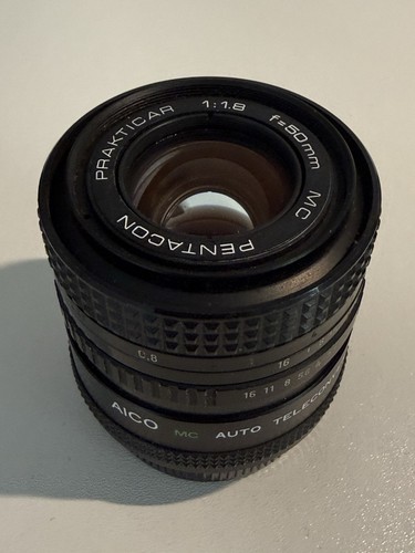 Prakticar pentacon 50mm mc - prakticar,