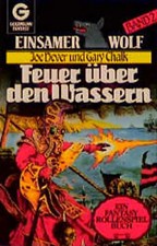 Einsamer wolf feuer über - einsamer,