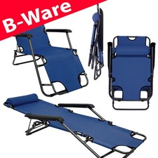 B-Ware Campingstuhl Liegestuhl Freizeitliege Sonnenliege Liege Campingliege