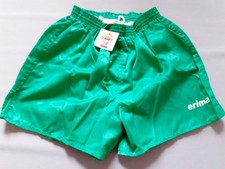 VINTAGE 90er 90s ERIMA Glanz Nylon Fussball Shorts D5 (S) Shiny Glanzshorts TOP