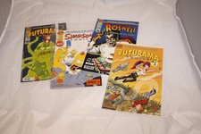 Simpsons Comic Nr. 1 Futurama Nummer 1 Variant Cover Nr2 Roswell Comics Sammler