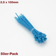 50x PACK CABLE TIES COLOUR
