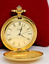 LIMIT Herren Full Hunter goldfarbene Quarz Taschenuhr - funktioniert