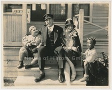 146783: Graf Luckner, ORIGINAL FOTO vom Set "Die kleinen Strolche" um 1925 TOP